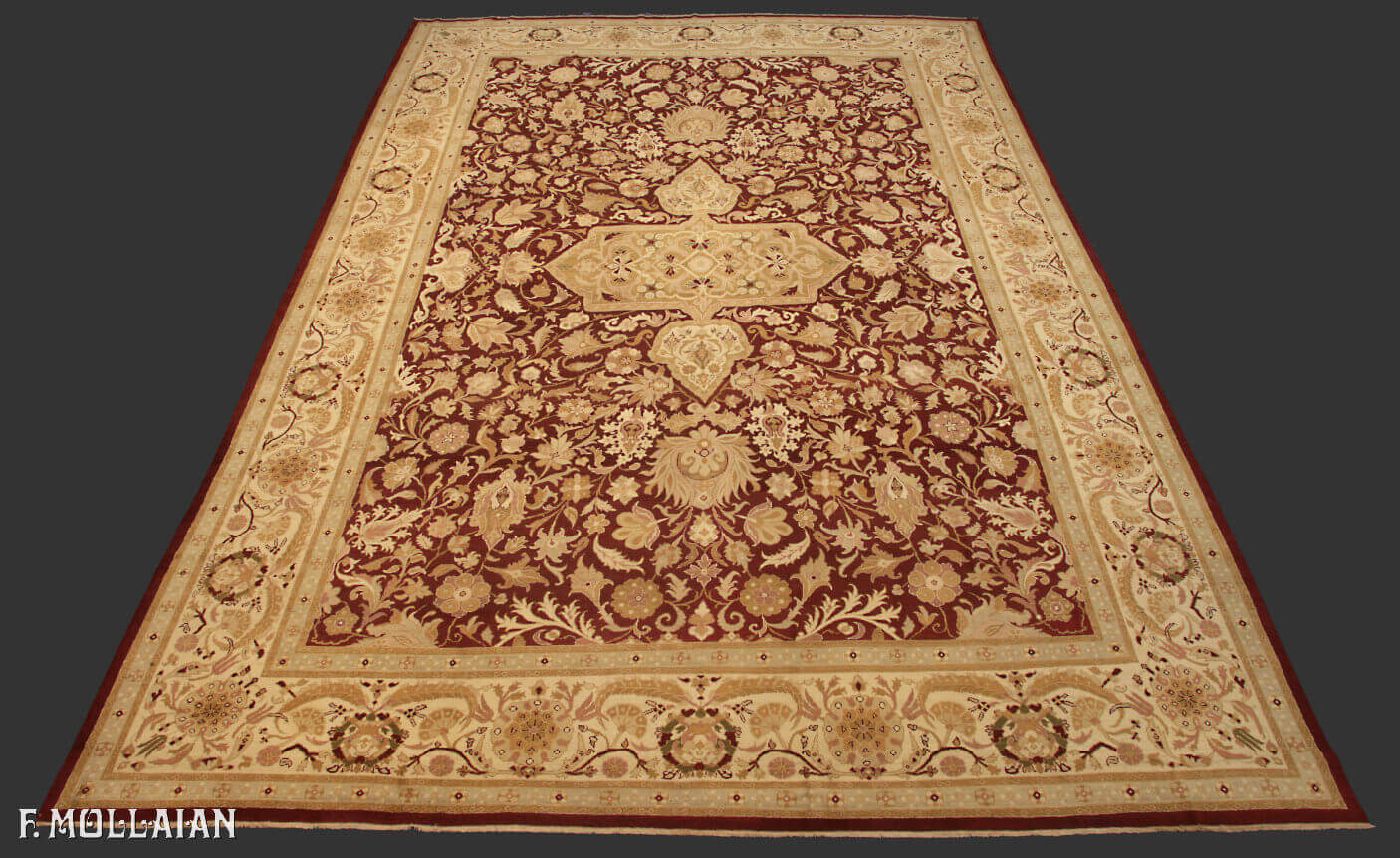 A Very Large Antique Indian Amirstar Carpet n°:31833219